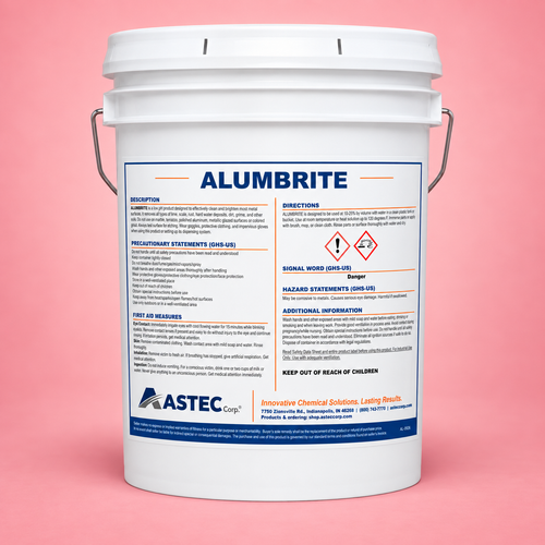 Astec Alumbrite aluminum brightener and metal cleaner