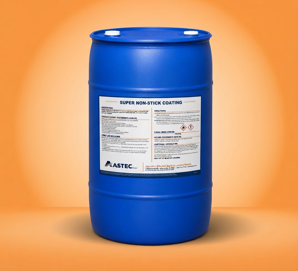 Astec Super Non-Stick Coating concrete equipment protectant and release coating in 55-gallon drum