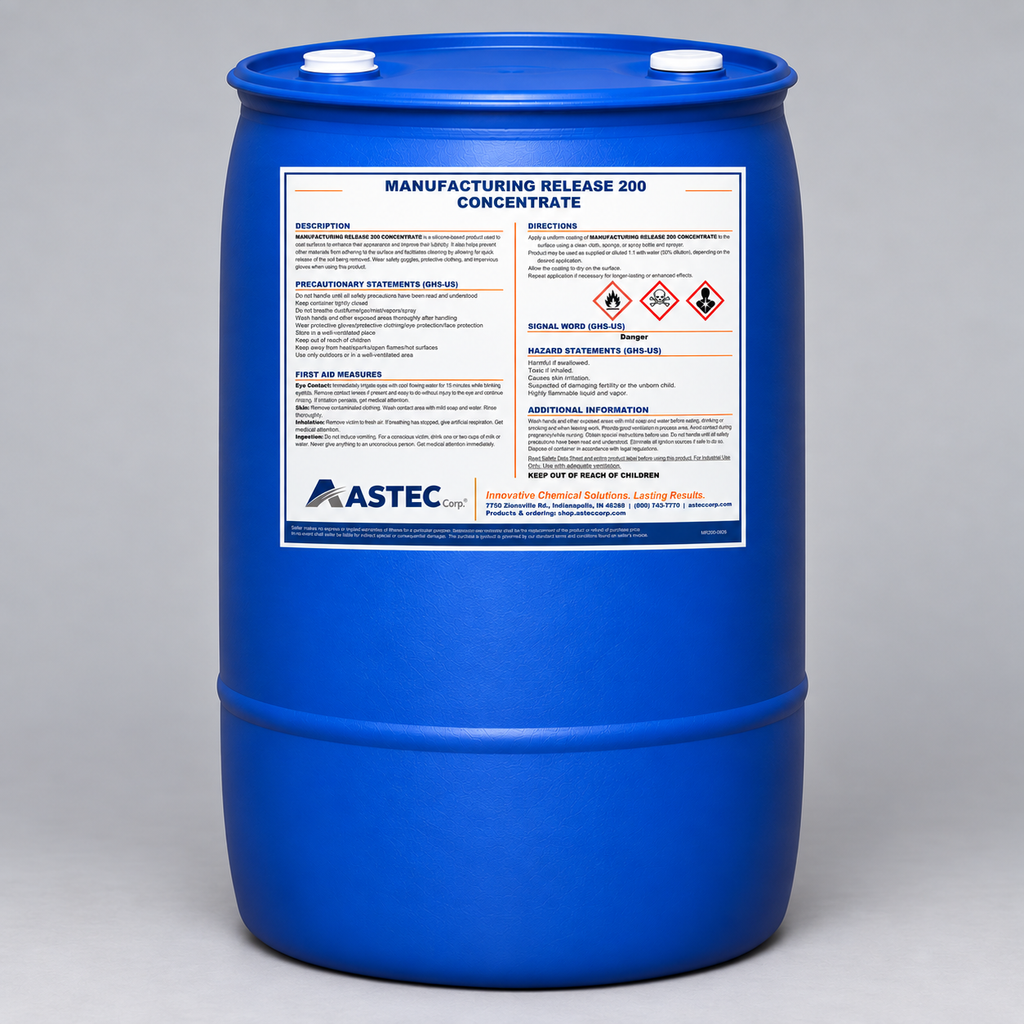 Astec Manufacturing Release 200 Concentrate equipment release coating in 55-gallon drum